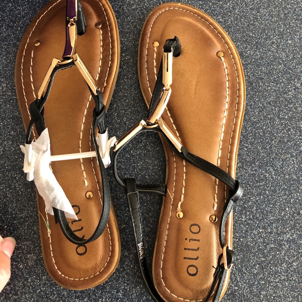 New ankle strap sandals